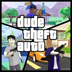 Play Dude Theft Auto now!